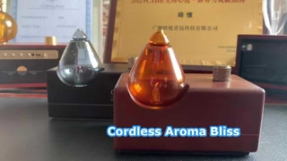 Rechargeable Wood Aroma Diffuser 100cbm