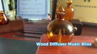 Wood Aroma Diffuser Music Machine Elegant Ambiance